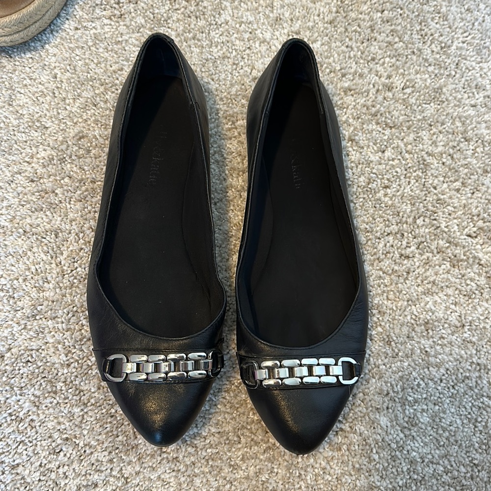Kelly & Katie Black flats